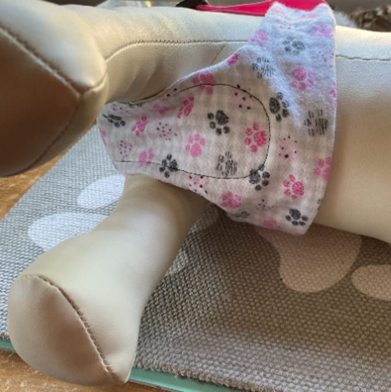 Female Dog Belly Band Belly Band Wraps Senior Dogs Potty Etsy