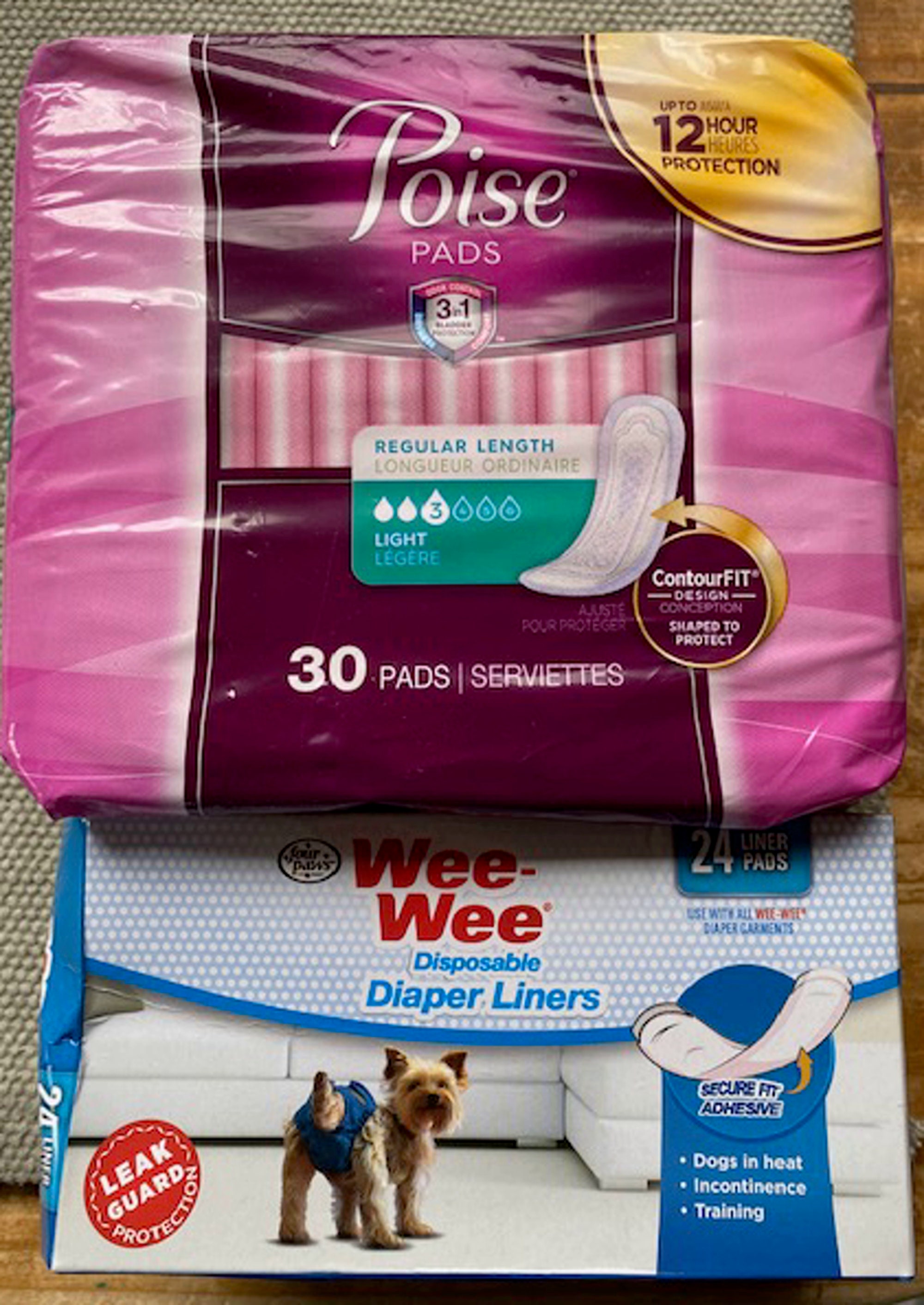 Belly bands top for girl dogs