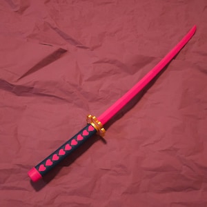 3D printed Cosplay Toy, Collapsing Cosplay Japanese Katana