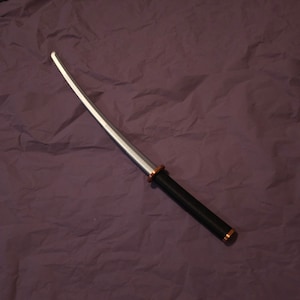 3D printed Plastic Toy, Both Hand Katana, Many Colors