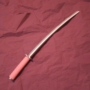 3D printed Plastic Toy, One Hand Katana, Many Colors