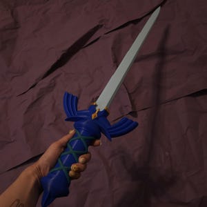 3D printed, Cosplay Toy, Collapsing Master Sword