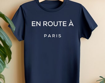 Paris Shirt French TShirt Gift For Paris Lover Parisian TShirt Gift,Chic Paris Girl T-Shirt, Paris Vacation Shirt France Lover (More colors)