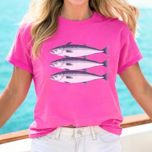 Fisherman Aesthetic Shirt, Sardine Tee Shirt Fisherman Aesthetic Womens Clothing, Sardine Tshirt Seafood Shirt, Nautical Shirt Cruise Shirt