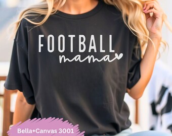 Mama voetbalshirt voor voetbal mama voetbal moeder T-shirt cadeau voor voetbal vrouwen shirt Moederdag voetbalshirt cadeau voetbal mama cadeau T