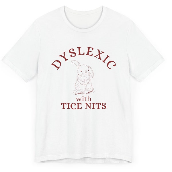 Dyslexique présentant des lentes, chemise drôle contre la dyslexie, t-shirt grenouille, chemise stupide de l'an 2000, chemise vintage stupide, t-shirt dessin animé sarcastique, chemise mème idiote