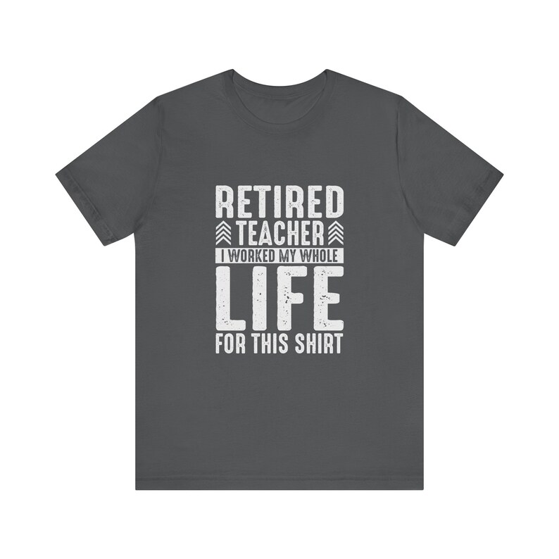 Camiseta de maestro jubilado, regalo para maestro jubilado, camiseta de regalo para maestro, camisetas de maestro, camiseta de jubilación de maestro, regalo para maestro jubilado, camiseta de regalo imagen 4