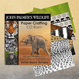 Kit di creazione della carta, kit di creazione della fauna selvatica, CD ROM di creazione della carta della fauna selvatica di Debbi Moore di John Palmer