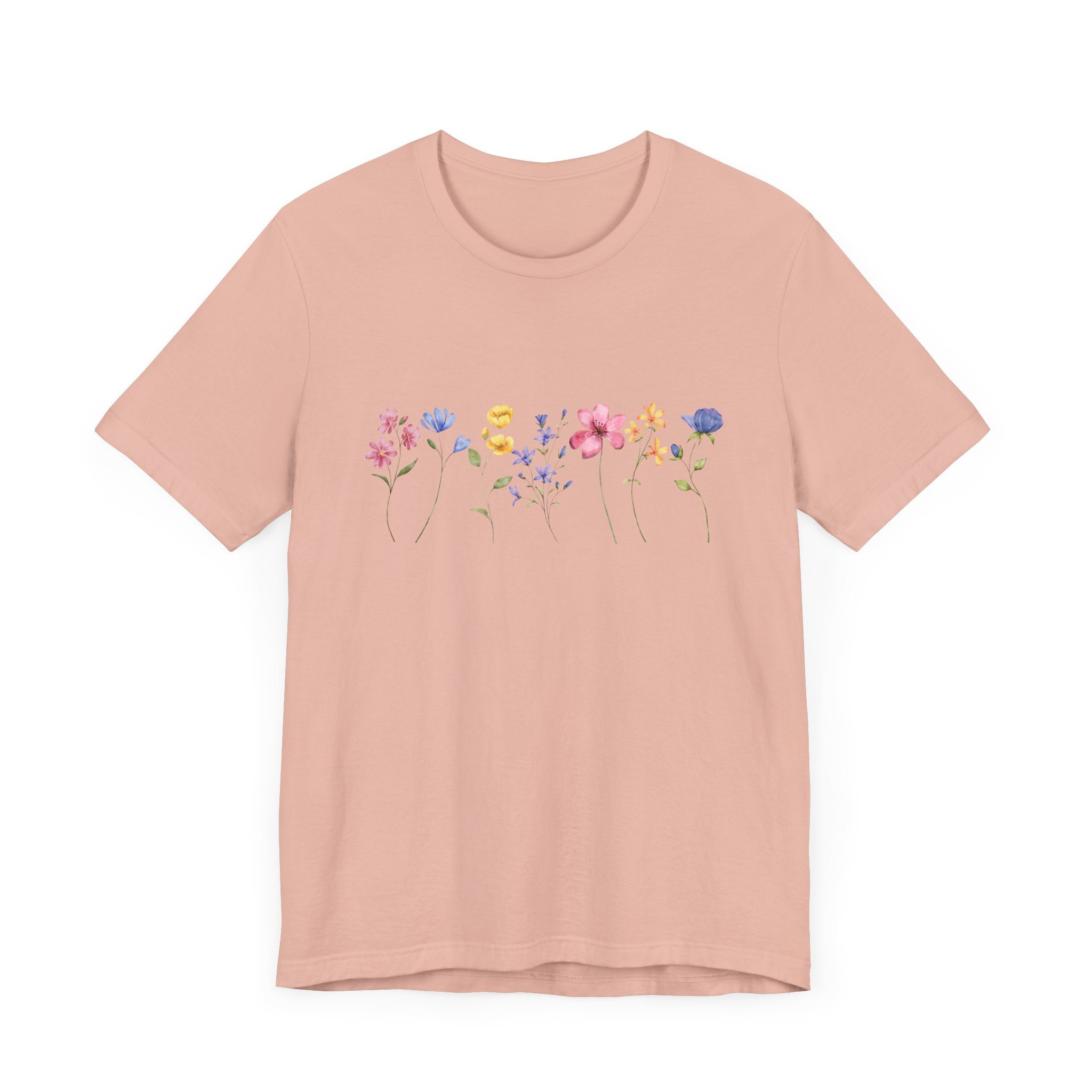 Seraphina | Women's Cute Aesthetic Flowers Art Print Shirt