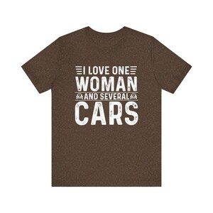 Auto-Liebhaber-Hemd Ich liebe eine Frau und mehrere Autos T-Shirt Auto-TShirt Auto-Reparatur-T-Shirt Auto-Vatertagshemd für Auto-Enthusiasten-Vatigeschenk Bild 8