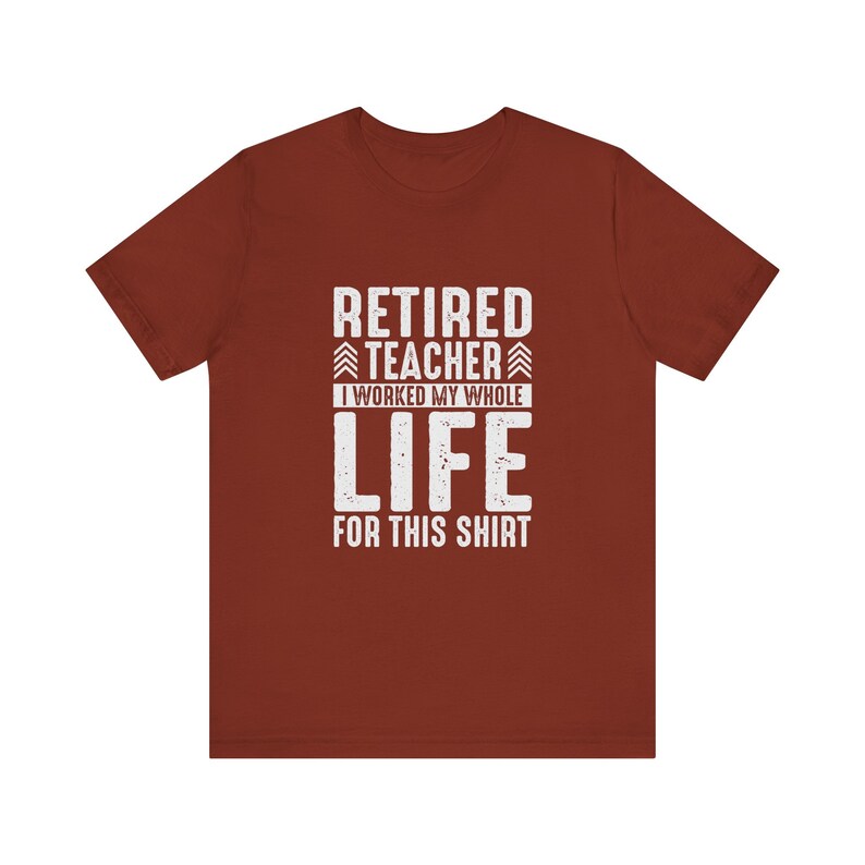 Camiseta de maestro jubilado, regalo para maestro jubilado, camiseta de regalo para maestro, camisetas de maestro, camiseta de jubilación de maestro, regalo para maestro jubilado, camiseta de regalo imagen 10