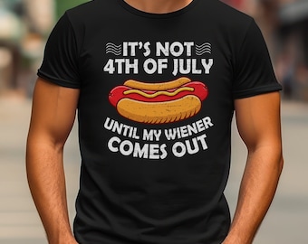 Hot dog Shirt Fourth July USA Hot Dog T-Shirt Funny hotdog Lovers Gift Street Food Party 4th of July Merica Independence Day Grilling Hotdog
