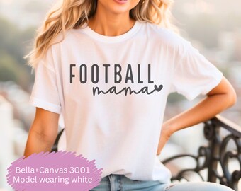 Mama voetbalshirt voor voetbal mama voetbal moeder T-shirt cadeau voor voetbal vrouwen shirt Moederdag voetbalshirt cadeau voetbal mama cadeau T