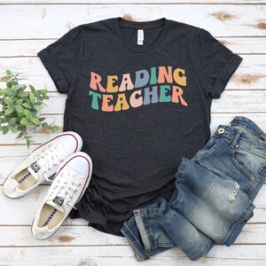 Koszulka dla nauczyciela do czytania Koszulka z prezentem dla nauczyciela, Koszulka dla nauczyciela Koszulka z prezentem dla nauczyciela Koszulki motywacyjne dla nauczyciela, Prezent dla nauczyciela Koszulka dla nauczyciela