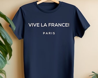 Paris Shirt French TShirt Gift For Paris Lover Parisian TShirt Gift,Chic Paris Girl T-Shirt, Paris Vacation Shirt France Lover (More colors)