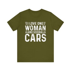 Auto-Liebhaber-Hemd Ich liebe eine Frau und mehrere Autos T-Shirt Auto-TShirt Auto-Reparatur-T-Shirt Auto-Vatertagshemd für Auto-Enthusiasten-Vatigeschenk Bild 5