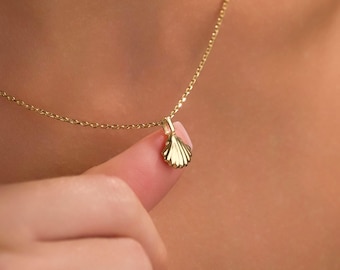 14K äkta guld urna halsband, guld askhållare hänge, minneshänge, minnessmycken, mänsklig aska halsband
