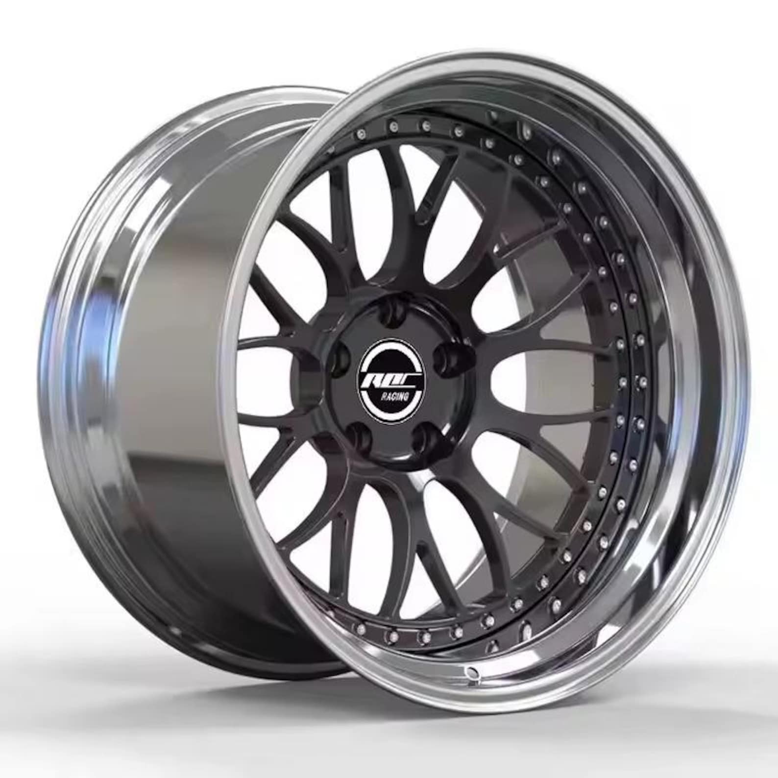 Luxury Wheel Deep Concave Dish 21 Alloy 19 Rims Beadlock Car Two Piece ...