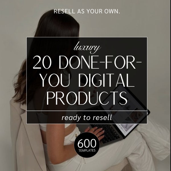 600 PLR Digital Products | Digital Products to Sell | DFY Digital Products for Resell | Faceless Digital Marketing Bundle | Mrr and Plr