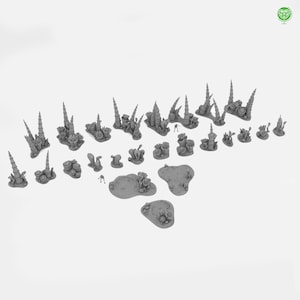 Alien Plants Forest | Imperial Terrain | Legion | Tabletop | Sci-fi
