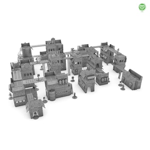 Fractured City | Imperial Terrain | Shatterpoint | Sci-fi