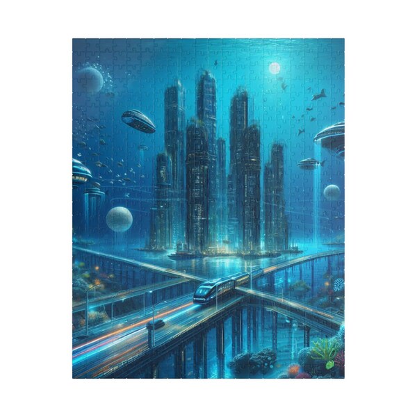 1000 Piece Dancing Waters HDR Photography Jigsaw Puzzle - 19.25" X 26.75", Art By ColsTravel, MasterPieces - View #6