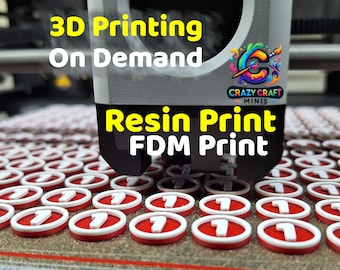 3D Printing On Demand | Resin Print | FDM Print | Custom 3D Printing