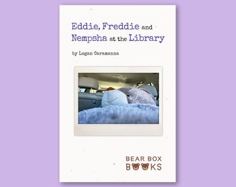 Eddie, Freddie and Nempsha at the Library – Children's Book – Martha's Vineyard