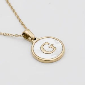 Personalized Initial Necklace, Custom Dainty Gold Letter Necklace, Tiny Silver Initial Necklace, Minimalist Jewelry, Wedding Necklace
