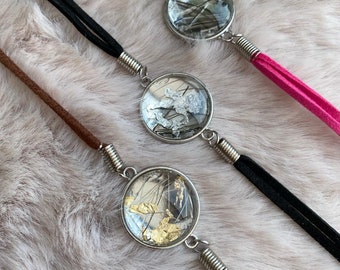 Tierhaarschmuck Damen-/Mädchenarmband mit den Haaren deines Vierbeiners / Hund, Katze, Pferd zur Erinnerung, Accessoires, Schmuck