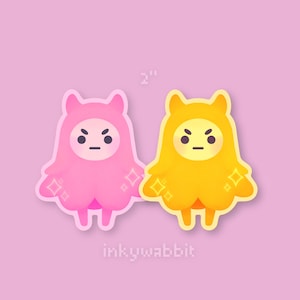 Clickyclaws Ooblets Sticker – Glossy Fanart (2 inch)