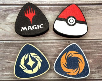 Custom Playmat Tube Caps Triangle Shape for Riftbound Lorcana Pokemon Yugioh Magic MTG - Compatible with Monster Tubes