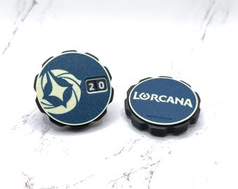 Lorcana Lore Counter/Score Tracker Digit Retention for Lorcana Magic TCG RPG Tabletop Games 0-99