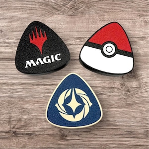 Embouts triangulaires pour tapis de jeu personnalisé pour Lorcana Pokemon Yugioh Magic MTG - Compatible avec les tubes Monster