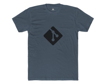 Camiseta con el logotipo de Git: para programadores y desarrolladores de software / Camiseta de codificación DevOps / Regalo para control de versiones / 100 % algodón unisex