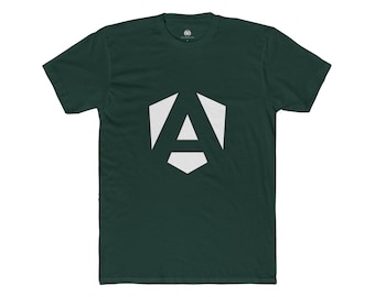 Camiseta Angular: Camiseta para desarrollador frontend / Regalo para programador de TypeScript / Camiseta para desarrollador web / 100 % algodón