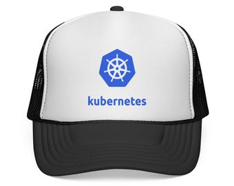 Kubernetes トラッカーキャップ – DevOps ハット | SRE ギフト | K8s ロゴ スナップバック | クラウド エンジニア ギア | テック カンファレンス キャップ | プログラマー ギフト ハット