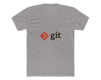 Camiseta con el logotipo de Git: para programadores y desarrolladores de software / Camiseta de codificación DevOps / Regalo para control de versiones / 100 % algodón unisex