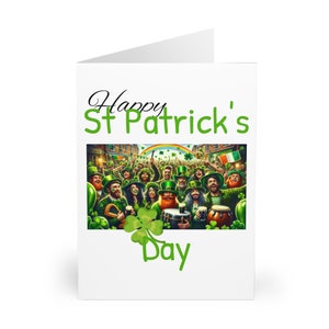Joyeuse Saint-Patrick - Cartes de voeux (Lot de 5)