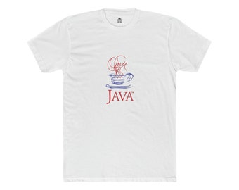 Java-retro-T-shirt – vintage Java-ontwikkelaarsshirt | T-shirt uit de jaren 90 | Backend Coder-cadeau voor technici