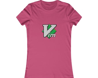 Vim Editor Women’s T-Shirt – Vim Developer Shirt | Coding Girl Tee | Programmer Gift for Her