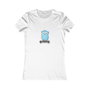 Go Programming Women’s T-Shirt – Golang Gopher Tee | Women in Tech Gift | Backend Developer & DevOps Shirt