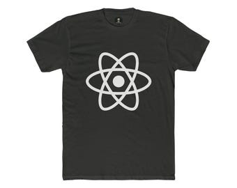 Reagieren SieEntwickler-T-Shirt - Frontend Engineer Shirt | Coder Geschenk | Web App Programmierer Tee | 100% Baumwolle