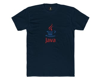 Camiseta con el logotipo de Java: camiseta para desarrollador backend / regalo para programador / camiseta para ingeniero de software / ropa para programador / 100 % algodón unisex