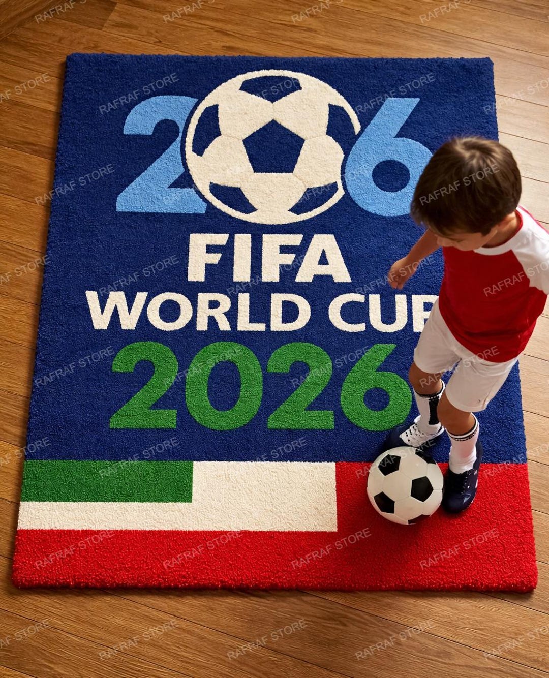 FIFA World Cup 2026 Commemorative Hand-tufted Wool Rug - Etsy