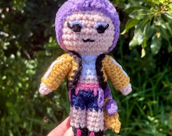 Rumi KPOP Demon Hunters Crochet Doll