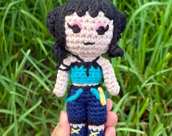Zoey KPOP Demon Hunters Crochet Doll