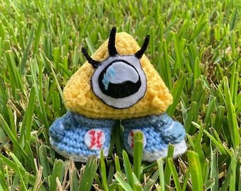 Baby Bill Cipher Crochet Plushie Handmade