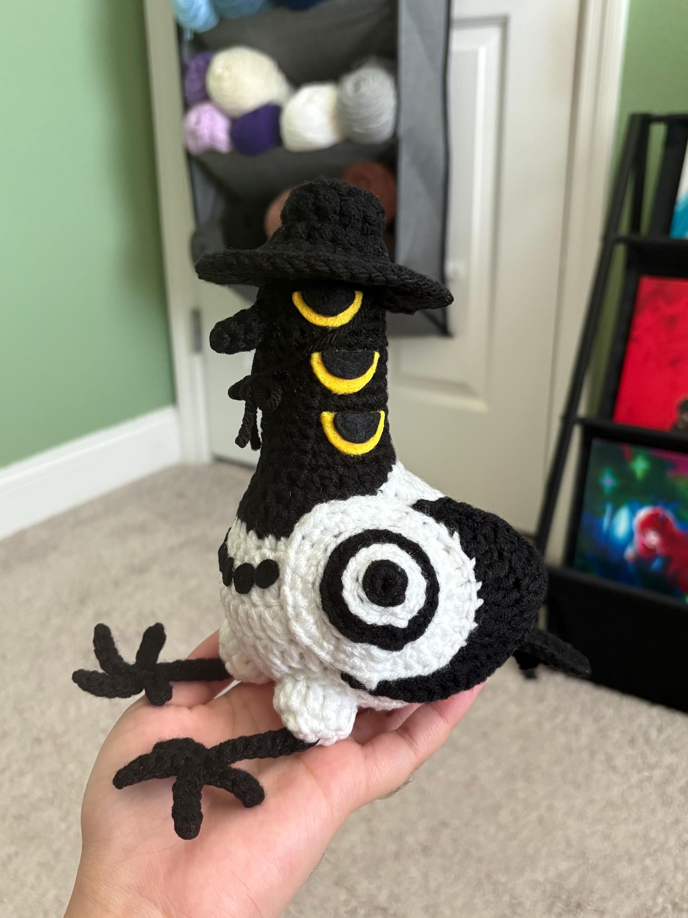 Sussie the Magpie Bird from KPOP Demon Hunters Crochet Plush