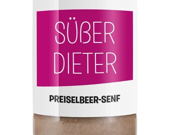 Süßer Dieter - Senf mit Preiselbeeren und Honig